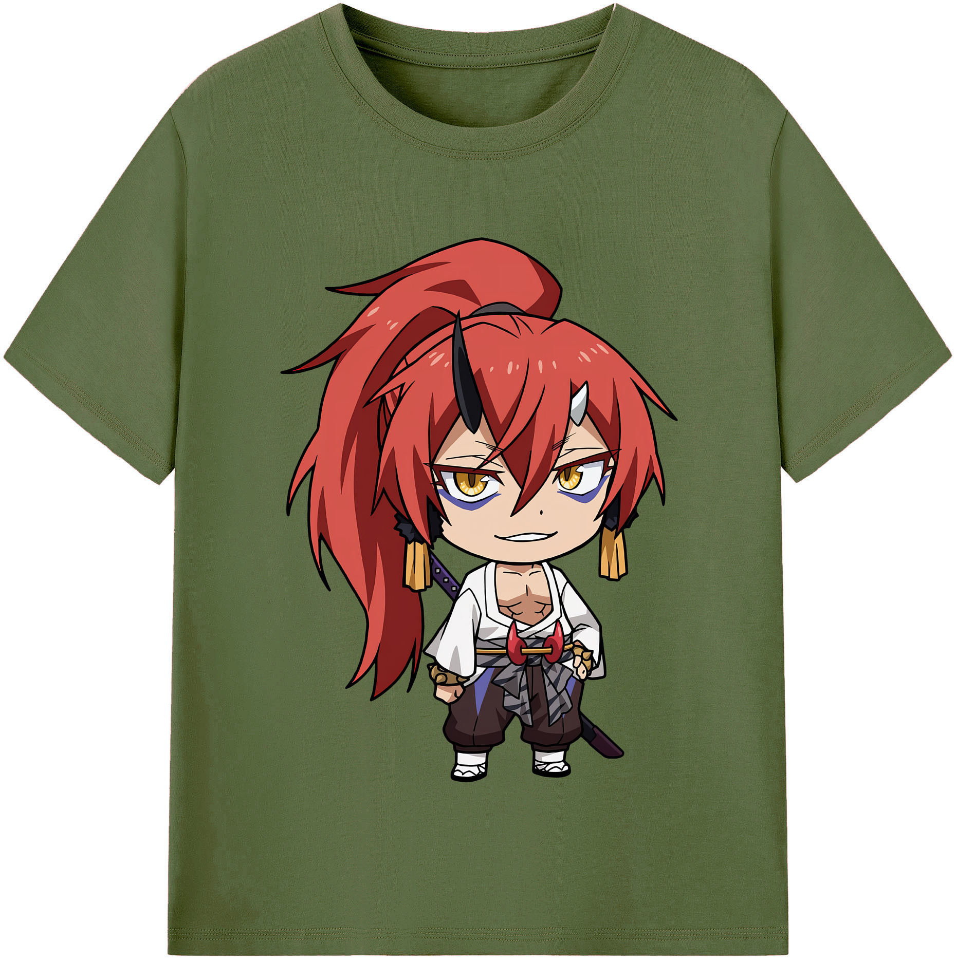 （画像用） 転スラ Regarding Reincarnated to Slime 綿100％半袖Tシャツ（フロントプリント）
